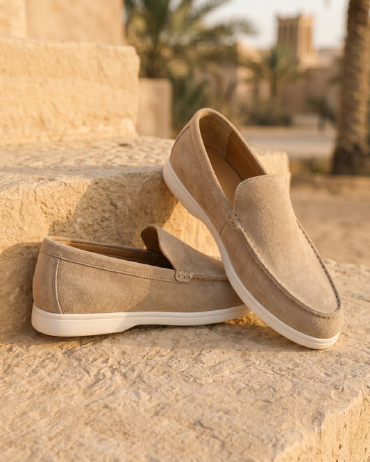 Paolo Suede Slip-On Loafers